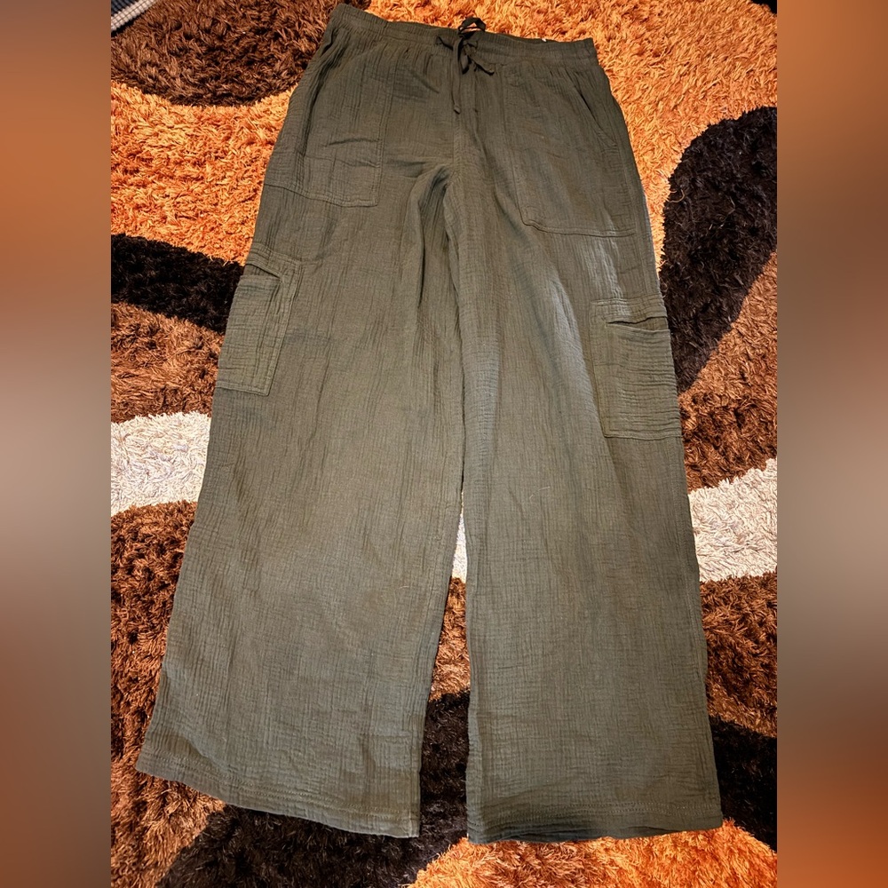 Maurice’s, Wide Leg, BoHo, Cargo Pants